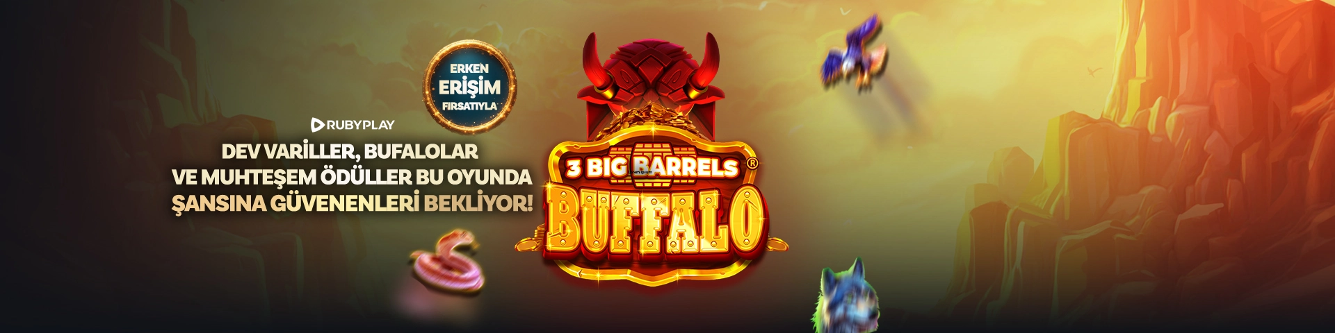 3 Big Barrels Buffalo